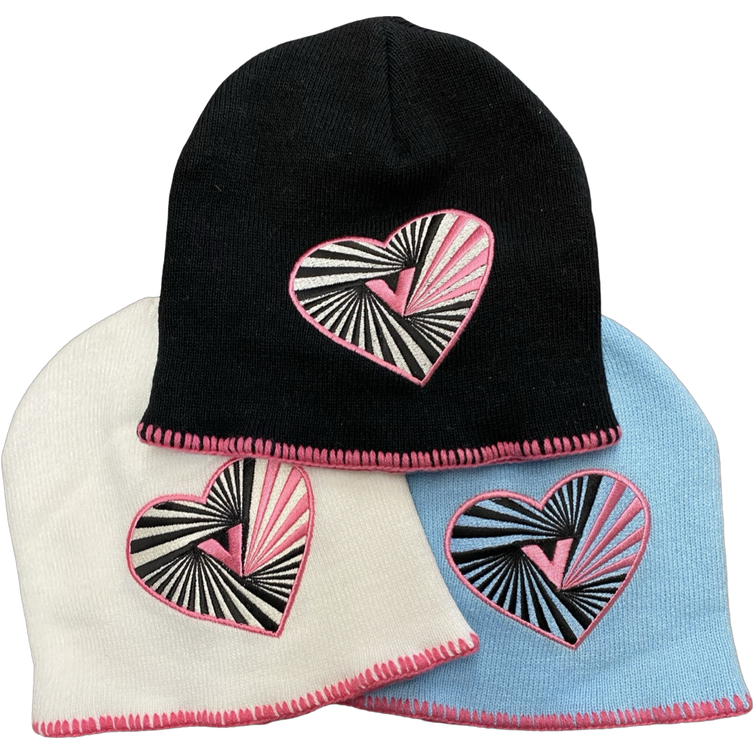 Vision Streetwear Women's Heart Beanie