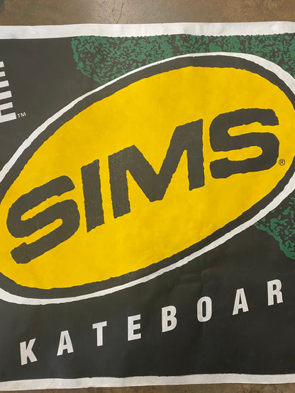 NOS Original Sims Pure Juice Poster/Banner - 39" x 23.75"