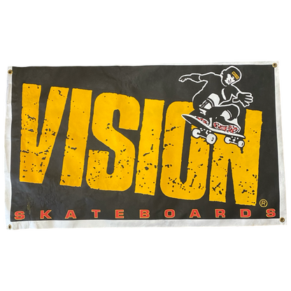 NOS Original Vision Skateboards Poster/Banner - 39.5" x 23.75"