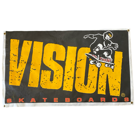 NOS Original Vision Skateboards Poster/Banner - 39.5" x 23.75"